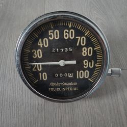 Harley Pan/Shovelhead Cop Speedo Needs Rebuilt