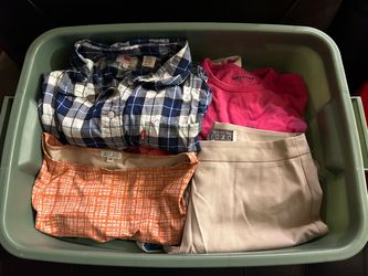3 BINS WOMEN AND GIRLS NAME BRAND CLOTHING
