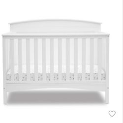 Delta Children Archer Convertible Crib - Gray
