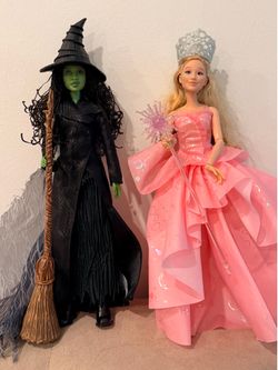 Elphaba and Glinda Dolls