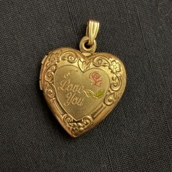 Vintage 14 K gold filled locket