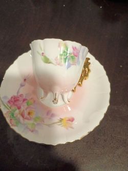Antique tea cup and saucer