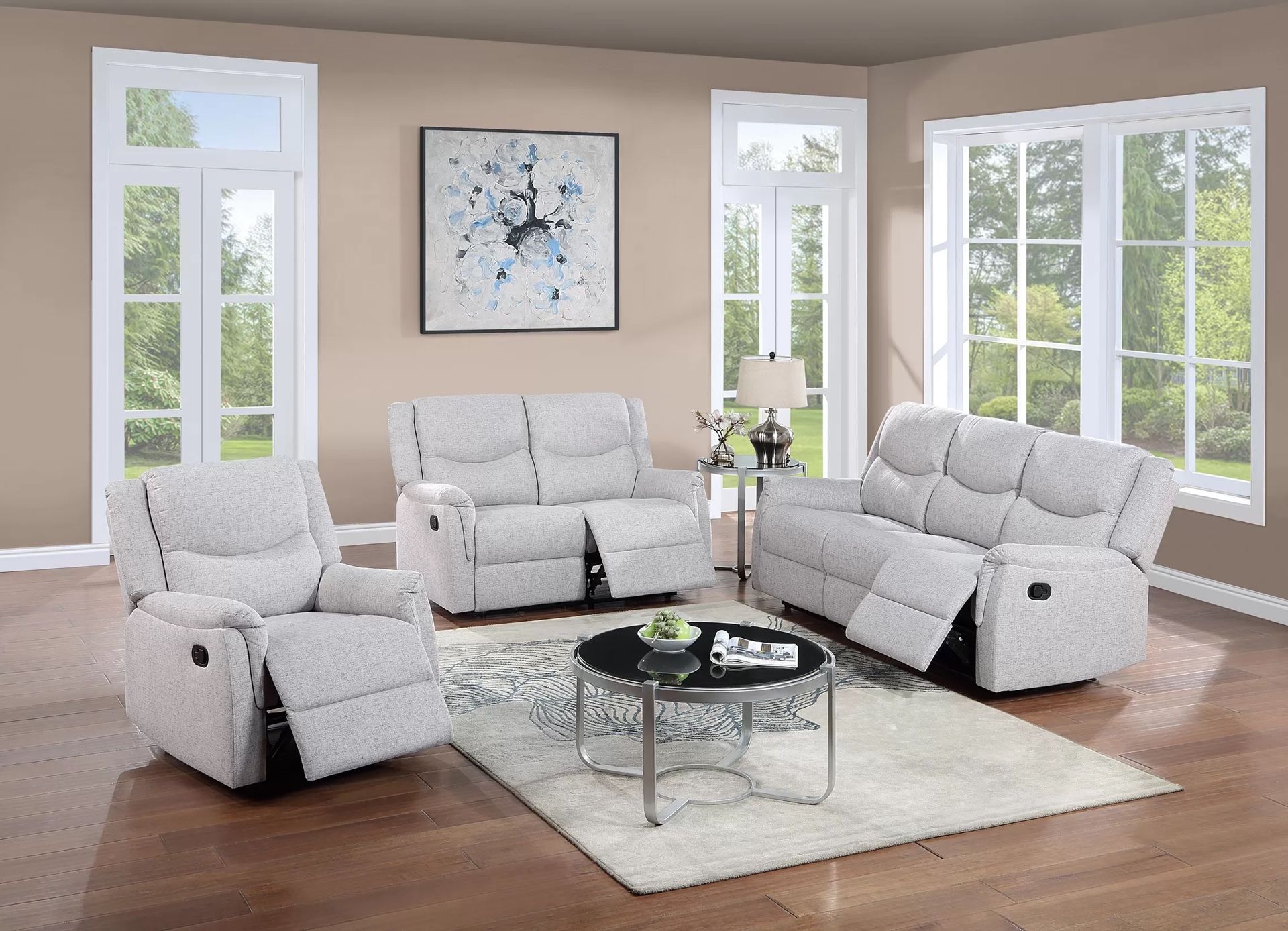 New Recliner Couch, Loveseat and Chair! Free Delivery 🚚!