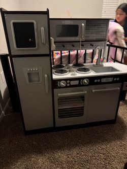 Kitchen playset wooden
