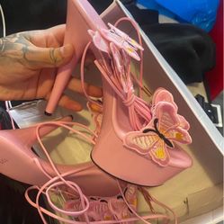Butterfly Strapped Up Heels