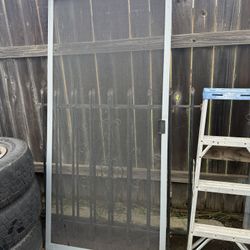 Adjustable Metal Screen Door 