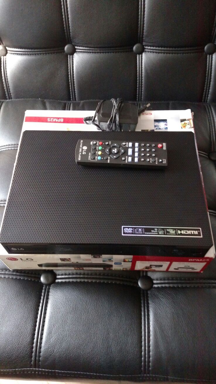 LG Blu-ray HDMI DVD Netflix player