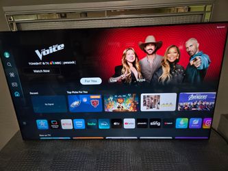 Samsung 65" Smart TV With remote (No legs)