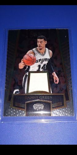 San Antonio Spurs Danny Green (Game-Worn) Jersey Patch Card