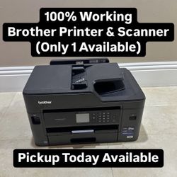 100% Working Brother Printer & Scanner (Only 1 Available) Pickup Today Available 