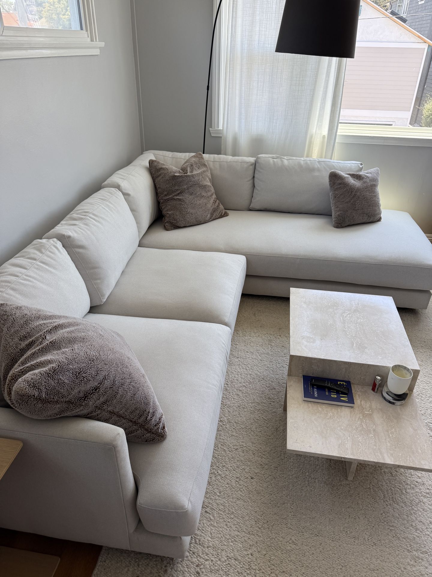 L Sectional West Elm Sofa