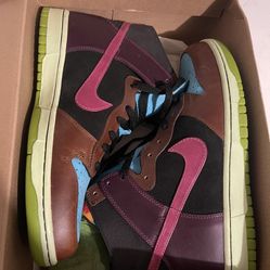 Nike Dunk High Undft Size 10.5 Ds 