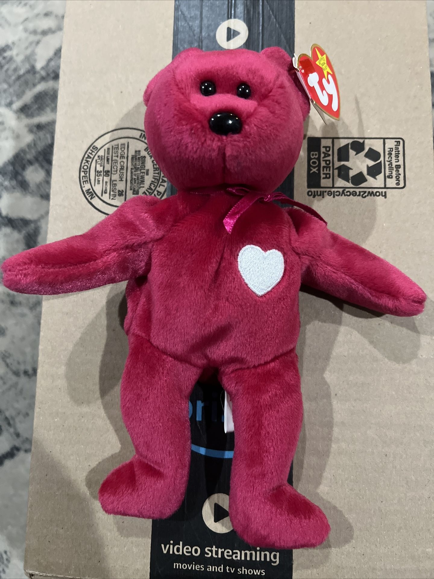 Ty Beanie Babies Valentina Original With Tag errors