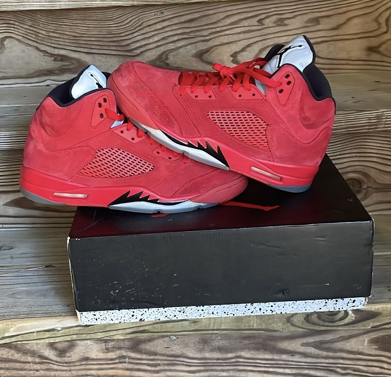 Jordan 5 Retro Red Suede