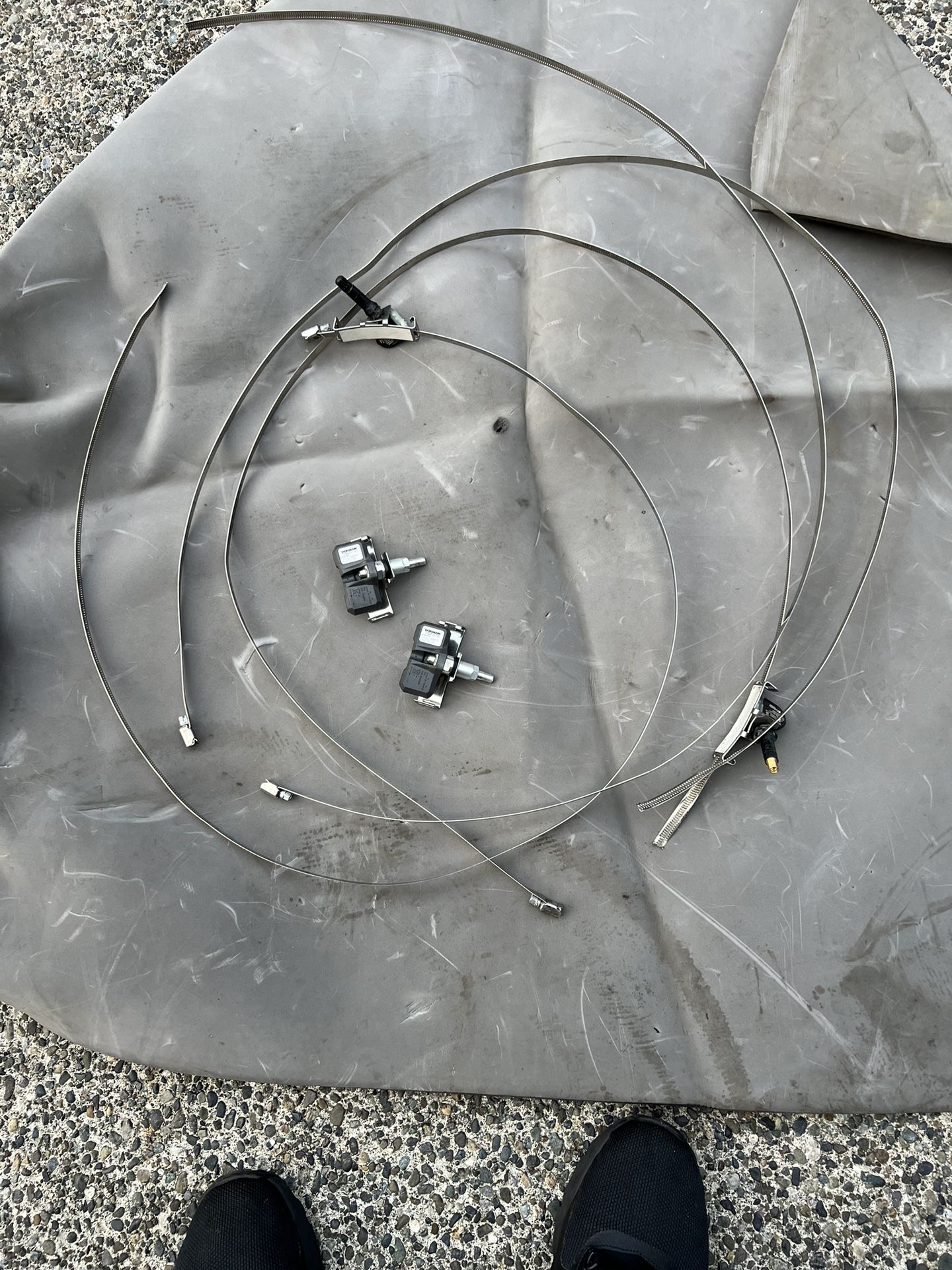 4 TPMS With Barrel Clamps