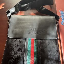 Gucci Leather Crossbody Bag