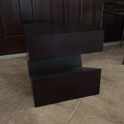 Dark Brown Coffee Table/end Table