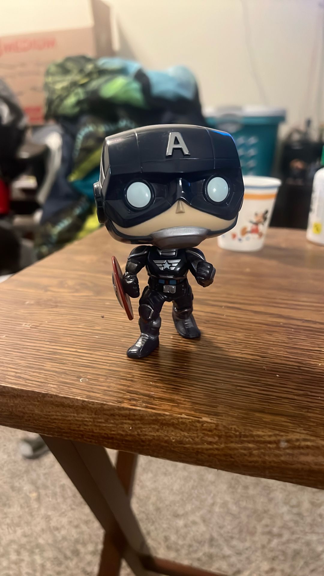 Funko Pop! Marvel's Avengers Game Captain America (Stark Tech Suit) Vinyl