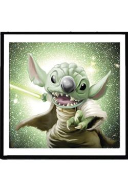 Yoda Stitch Diamond Painting
