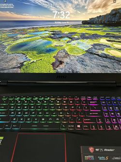 Practically New Msi GE 75 Raider Gaming Labtop.