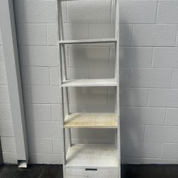 White Bookshelf