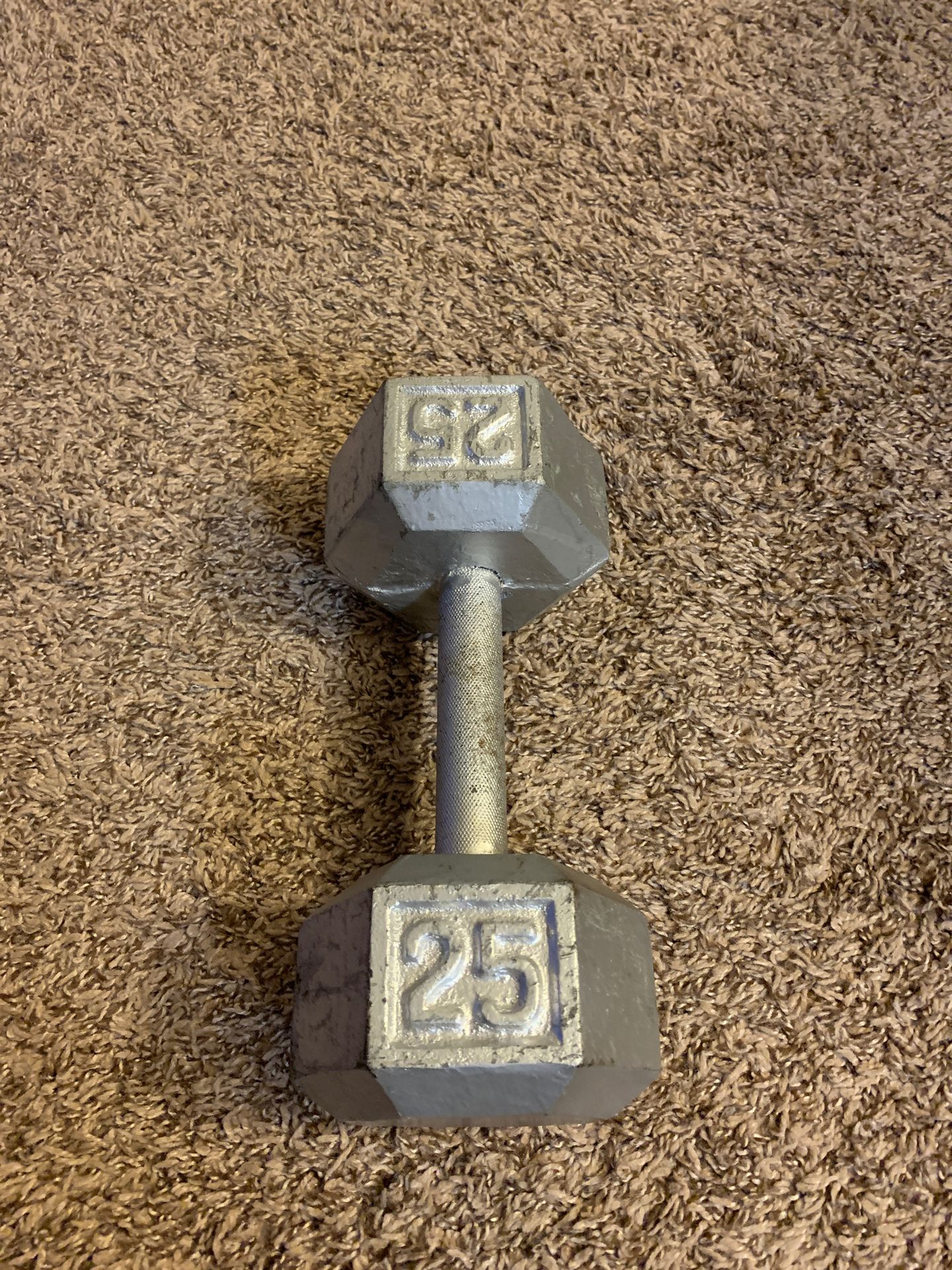 Cast iron 25 lbs