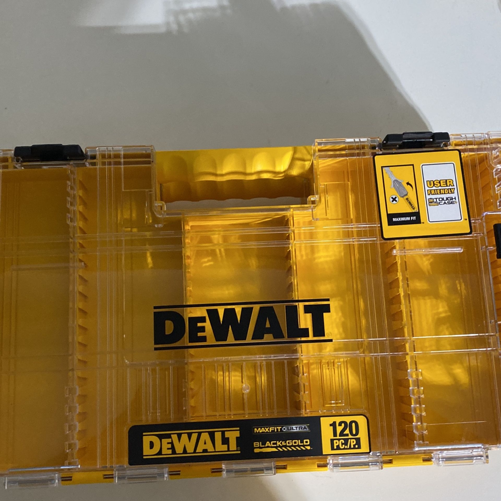 2 /Dewalt Hardware Box Stackable