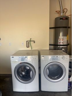 Washer and dryer
