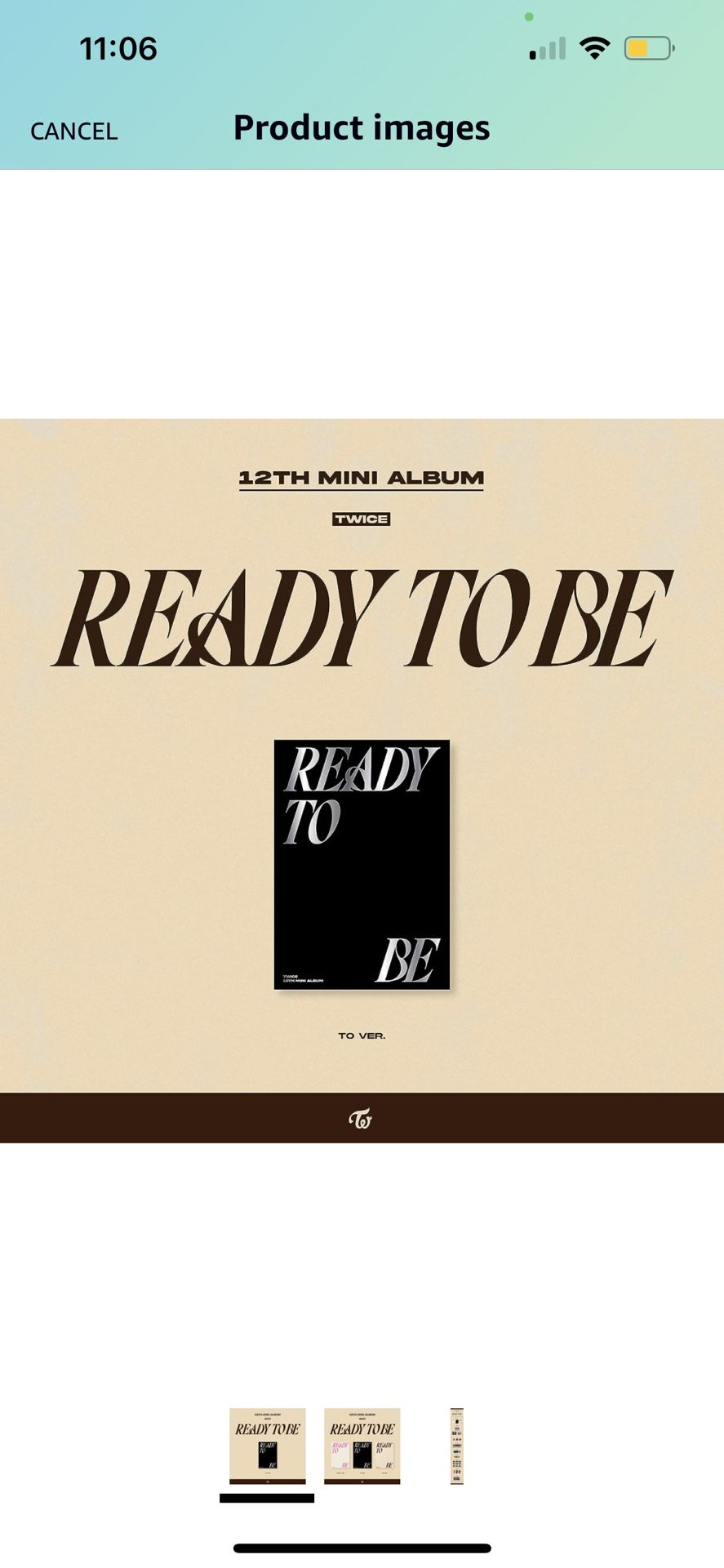 TWICE READY TO BE 12th Mini Album