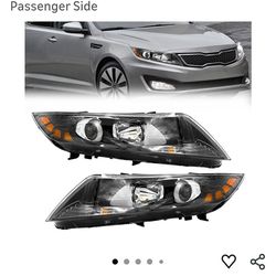 Headlight housing set with bulbs for 2011-2013 Kia Optima  brand new $150