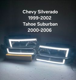 Chevy Silverado 1999-2002 Headlights
