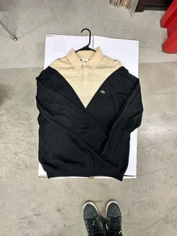 Lacoste Wool Sweater Vintage Sz 7 XL