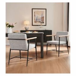 Elvryn Fabric Dining Chair (Set of 2) by Christopher Knight Home
