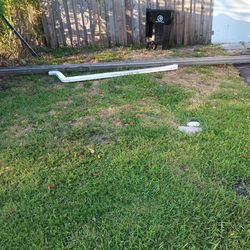 20' Gutter With Down Spout 