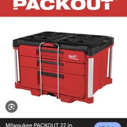 Milwaukee 3 Drawer Packout