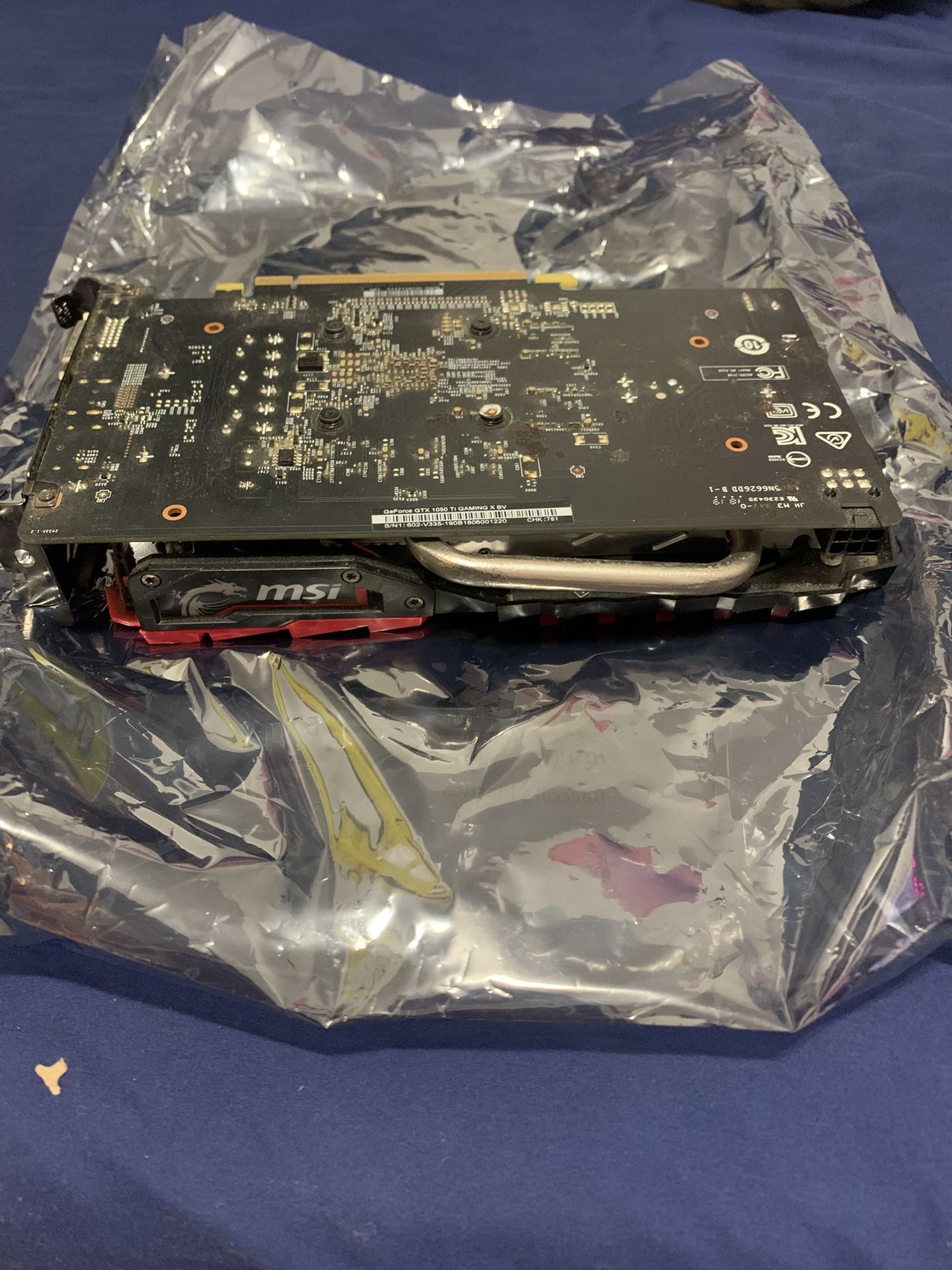 Nvidia Geforce 1050TI MSI