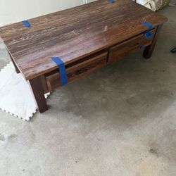 Free Pottery Barn Coffee Table 