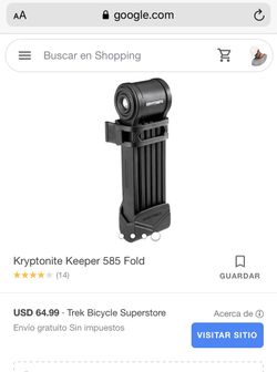 Kryptonite Keeper 585 Fold