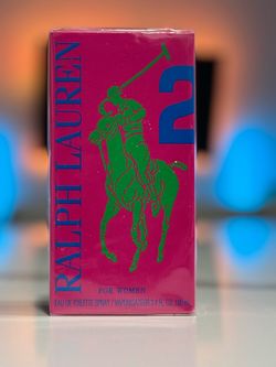 Ralph Lauren Big Pony 2 Pink for Women EDT 100 mL / 3.4 oz – New Sealed