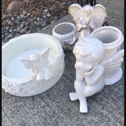 Ángels Lot For House and Garden Decoration 