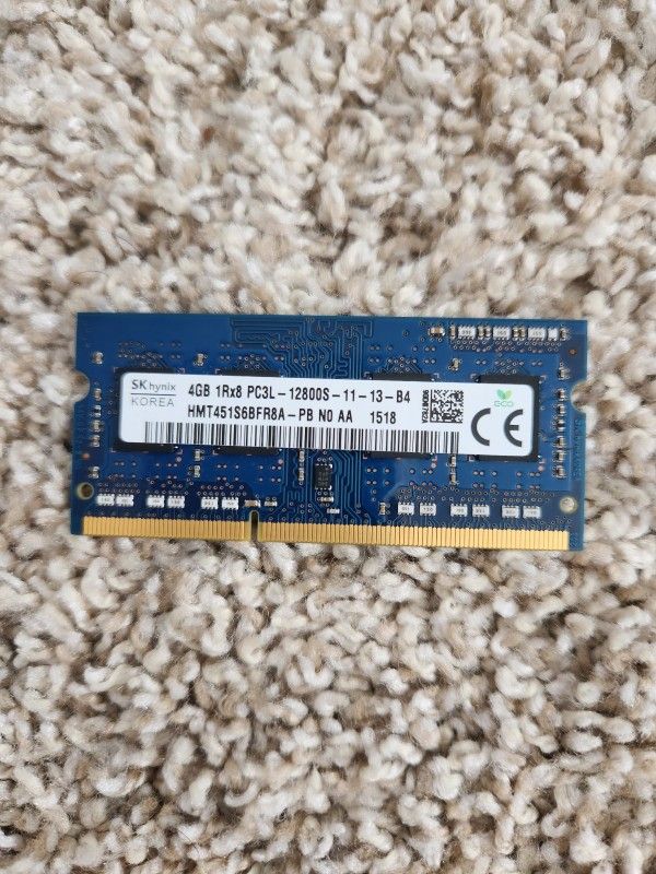 Hynix Laptop RAM 4GB