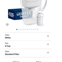Brita Water Filter Pitcher