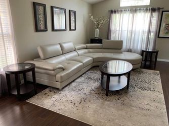 Grey Sectional Modern Style!