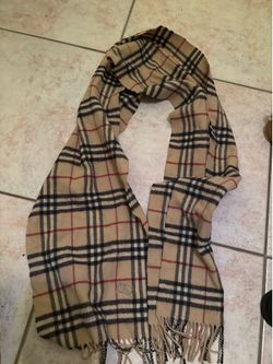 Burberry scarf logo nova check accessory striped neck wear