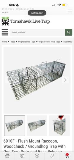 Tomahawk live trap TNR