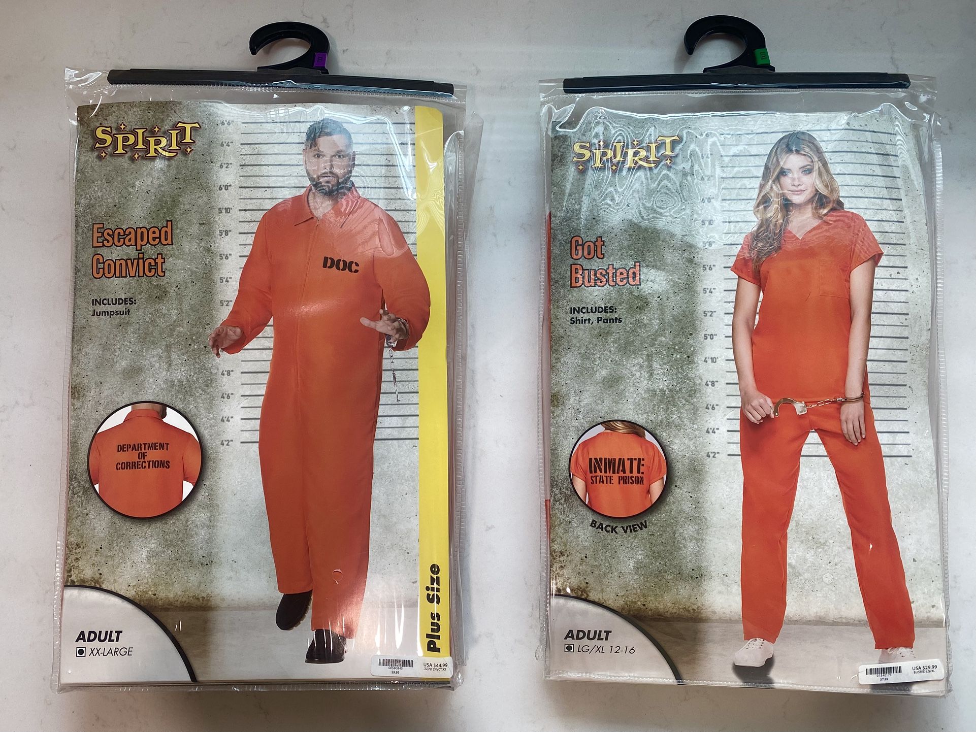 Inmate Costumes