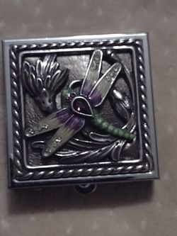 Beautiful Brighten Dragonfly pill Box