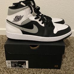 Jordan 1 Mid White Shadow