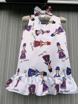 Girl Dress With Headpiece 4T