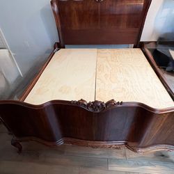 Antique Italian Bed - circa 1910, California King